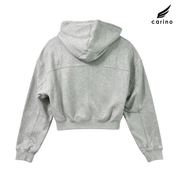 Carino Zip Cotton Hoodie