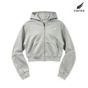 Carino Zip Cotton Hoodie