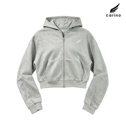 Carino Zip Cotton Hoodie